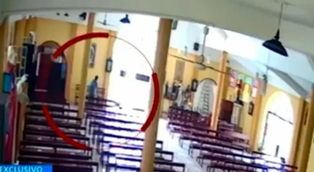 sujeto robó un cáliz valorizado en 6 mil soles sujeto robó un cáliz valorizado en 6 mil soles