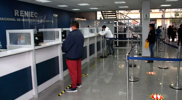 Conoce los horarios del Reniec a partir del lunes 4 de octubre. Conoce los horarios del Reniec a partir del lunes 4 de octubre.