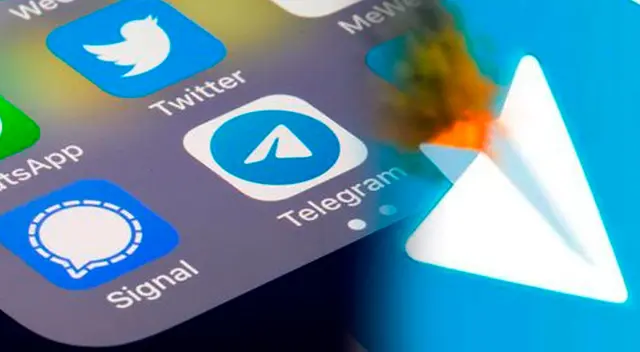 Telegram se sumó a la lista de redes sociales que presentan problemas este lunes. Telegram se sumó a la lista de redes sociales que presentan problemas este lunes.