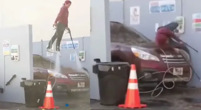 Peculiar video del joven se hizo viral en las redes sociales. Peculiar video del joven se hizo viral en las redes sociales.