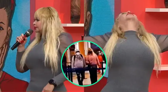 Susy Díaz reapareció en la TV tras viajar con su ex Walter Obregón al extranjero, y se mostró más feliz que nunca pues tiene mucho trabajo.