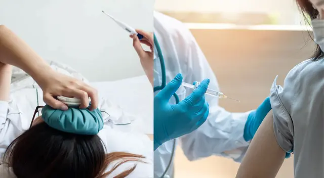 Es normal que nuestro cuerpo reaccione a las vacunas ya que las reconoce como un patógeno.