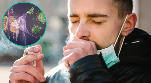 Fumar debilita la función respiratoria después de haber superado la COVID-19.