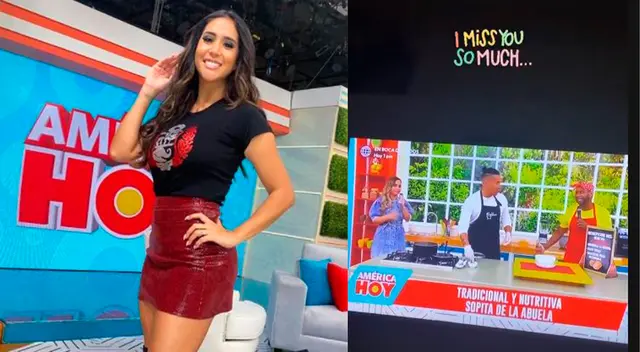 Melissa Paredes extraña a Ethel, Janet y Giselo.