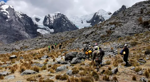 Joven publicista fue rescatada luego de hacer trekking. Joven publicista fue rescatada luego de hacer trekking.