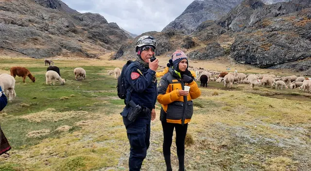 Joven publicista fue rescatada luego de hacer trekking. Joven publicista fue rescatada luego de hacer trekking.