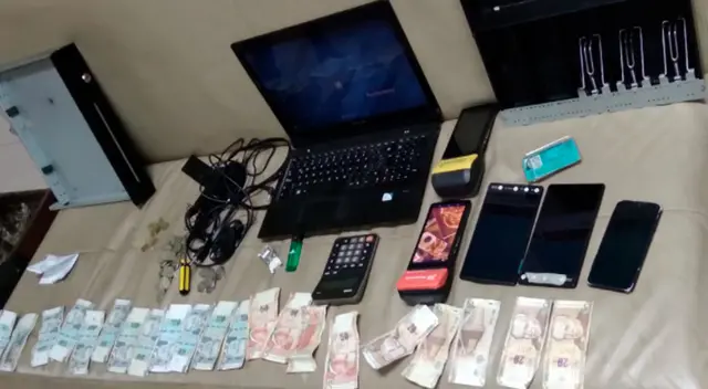 PNP logró recuperar lo robado PNP logró recuperar lo robado