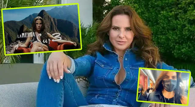 Kate Del Castillo llega a nuestro país y usuarios se emocionan con su llegada.