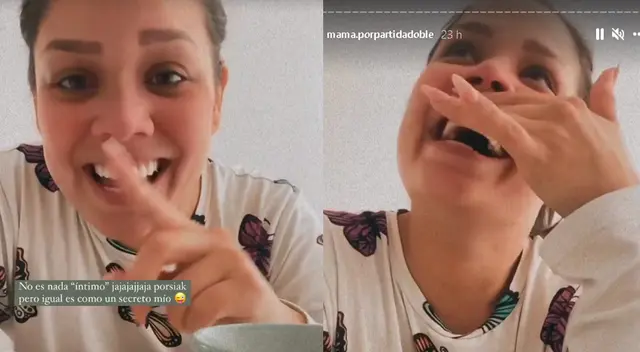 Andrea San Martín no quiere mostrar el regalito que le dio Sebastián Lizarzaburu por su cumpleaños. Andrea San Martín no quiere mostrar el regalito que le dio Sebastián Lizarzaburu por su cumpleaños.