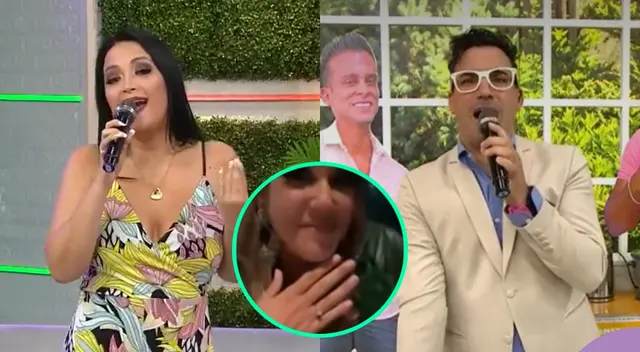 Tilsa Lozano se comprometió con Jackson Mora y en América Hoy, Mariella Zanetti y Santi Lesmes no pudieron dejar de bromear al respecto. Tilsa Lozano se comprometió con Jackson Mora y en América Hoy, Mariella Zanetti y Santi Lesmes no pudieron dejar de bromear al respecto.