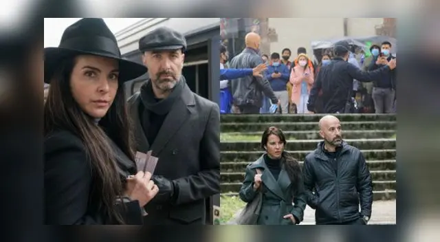 El actor español y saludó y mandó besos volados a fanáticas en Cusco.