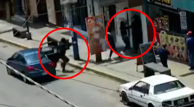 El agraviado fue llevado a la Depincri de Lima Norte para presentar la denuncia correspondiente.