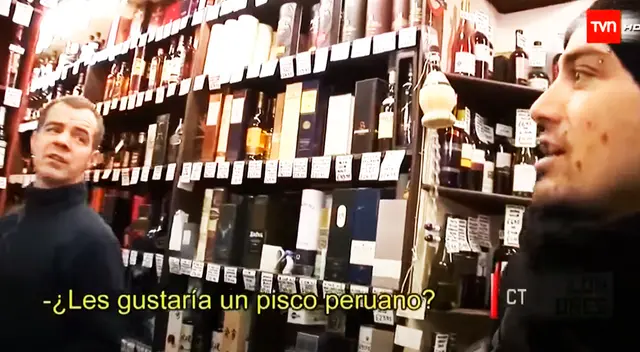 El ciudadano chileno no se imaginó vendedor inglés le daría tremenda respuesta. El ciudadano chileno no se imaginó vendedor inglés le daría tremenda respuesta.