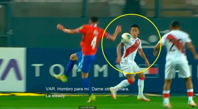 Christian Cueva fue el autor del primer gol de la selección peruana que venció a Chile en la fecha 11 de las Eliminatorias Qatar 2022.