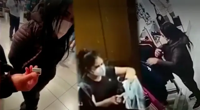 Mujer fue capturada por agentes terna cuando robaba en un centro comercial