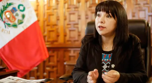 Mirtha Vásquez presidenta del Consejo de Ministros de Pedro Castillo