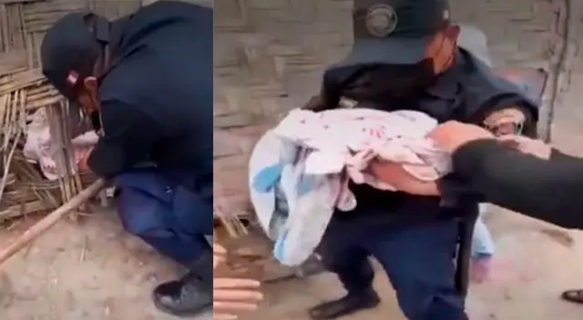 Rescatan a recién nacida dejada a la intemperie en mercado de Chimbote. Rescatan a recién nacida dejada a la intemperie en mercado de Chimbote.