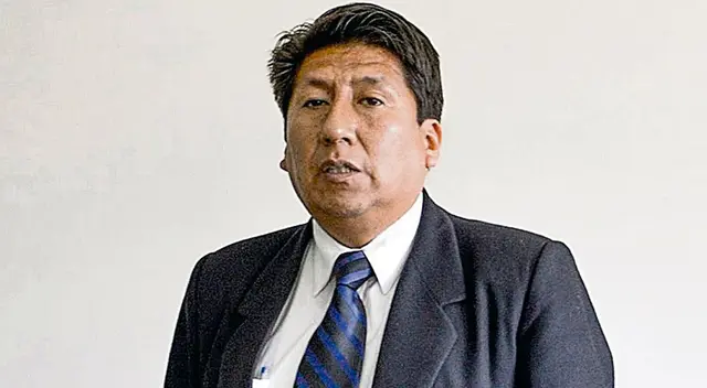 Waldemar Cerrón, vocero de la bancada oficialista Perú Libre