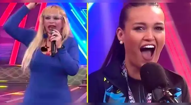 Angie Arizaga quedó boquiabierta al escuchar lo que le dijo Susy Díaz. Angie Arizaga quedó boquiabierta al escuchar lo que le dijo Susy Díaz.