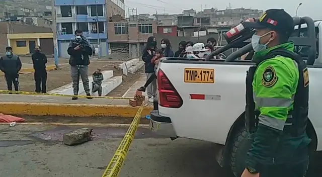 Enfrentamientos y balacera se registró esta madrugada en Villa María del Triunfo.