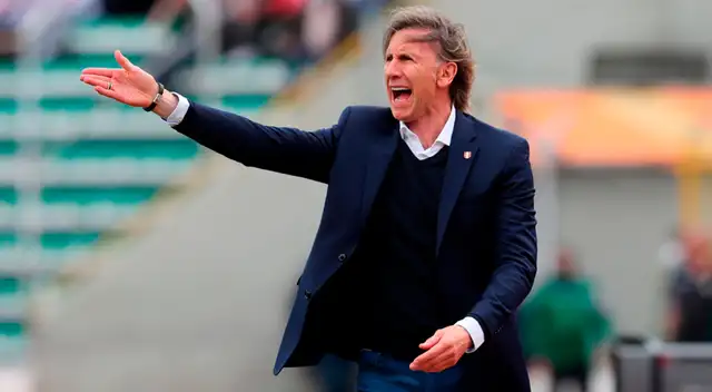 Gareca lamentó la derrota de Perú y ya piensa en Argentina.