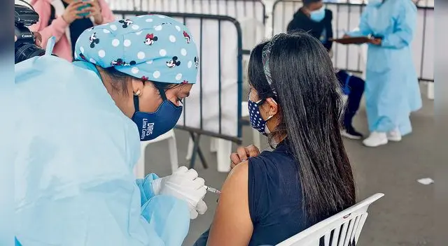 60% de la población objetivo ya se encuentran inmunizadas con una dosis de la vacuna contra la COVID-19