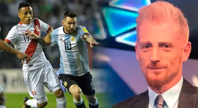 El controversial periodista argentino ya encendió el partido entre Argentina y Perú. El controversial periodista argentino ya encendió el partido entre Argentina y Perú.