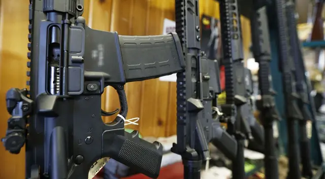 Mujer usó dinero como indemnización para adquirir armas para la peligrosa banda de otro de sus hijos. Mujer usó dinero como indemnización para adquirir armas para la peligrosa banda de otro de sus hijos.