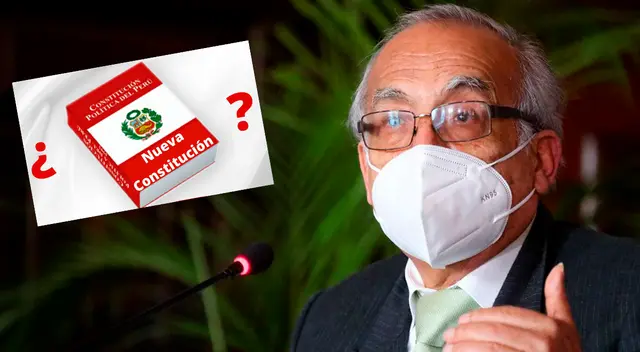 Aníbal Torres indicó que quienes deciden sobre una constitución son los ciudadanos