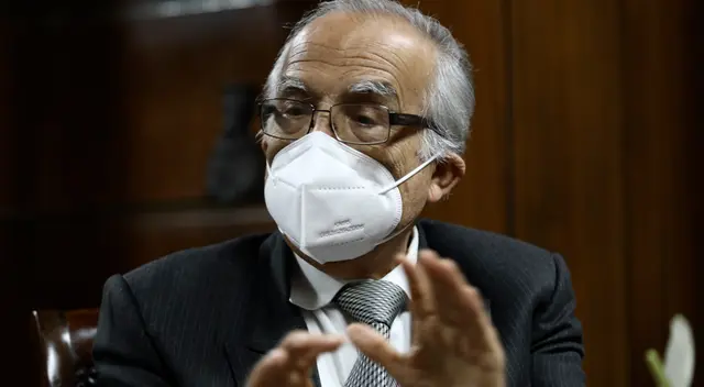 Aníbal Torres, ministro de Justicia y Derechos Humanos.