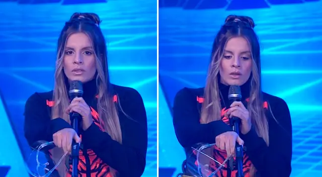 Alejandra Baigorria triste por no poder competir.