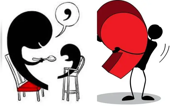 Es una tipo de coma que solemos utilizar mucho cuando escribimos.