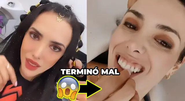 Rosángela Espinoza muestra cómo es terminar un circuito de Esto es Guerra. Rosángela Espinoza muestra cómo es terminar un circuito de Esto es Guerra.