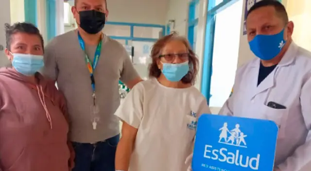 Abuelita podrá volver a caminar con total normalidad.