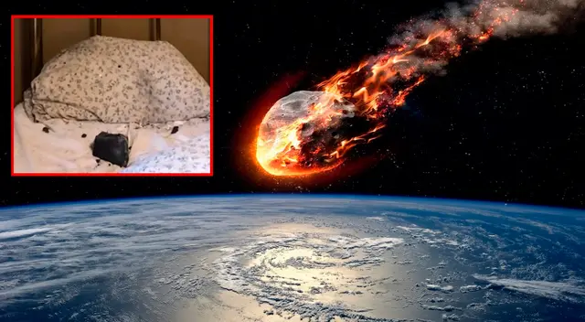 La mujer salió ilesa del incidente.