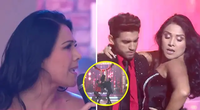 Tula Rodríguez reclamó a Milett Figueroa por 'resbalón'. Tula Rodríguez reclamó a Milett Figueroa por 'resbalón'.