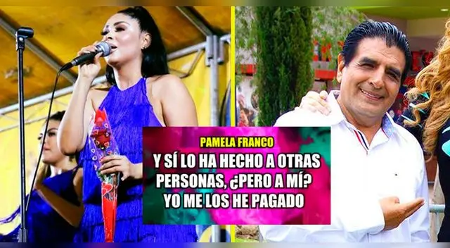 Pamela Franco arremetió contra Nílver Huárac nuevamente. Pamela Franco arremetió contra Nílver Huárac nuevamente.