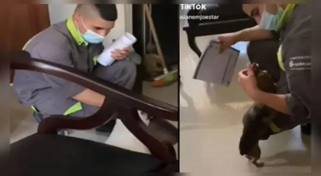 El curioso hecho no tardó en volverse viral.