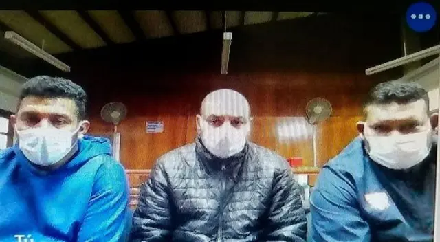 Poder Judicial de Lima Sur dictó prisión para tres asaltantes de banco Poder Judicial de Lima Sur dictó prisión para tres asaltantes de banco