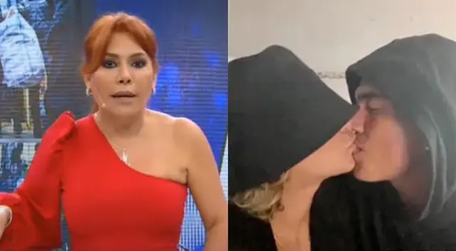 Magaly Medina se mostró indignada al ver imágenes de la reconciliación de Paula Arias y Eduardo Rabanal, y aprovechó en mandar un fuerte mensaje EN VIVO.