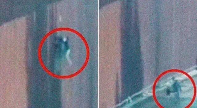 El  'coyote' ingresó a territorio estadounidense con la niña aferrada a su espalda.