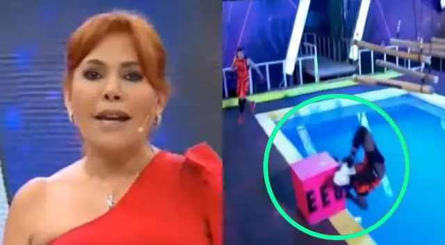 Magaly Medina resaltó que las pruebas que Chocolatito hace en Esto es guerra son muy pequeñas para su estatura, por lo que la producción debería hacer algo.