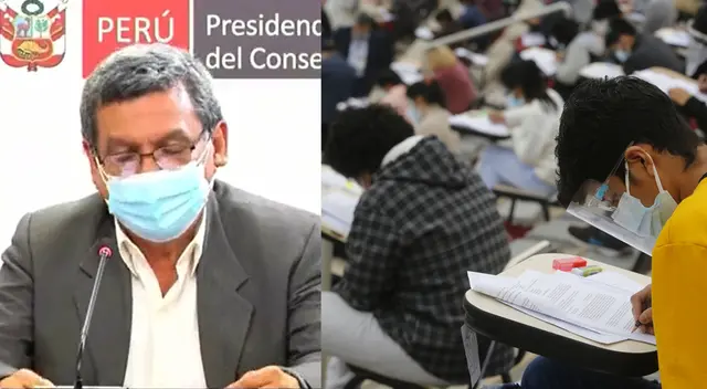 Ministros de Estado brindaron una conferencia de prensa este miércoles 13 de octubre.