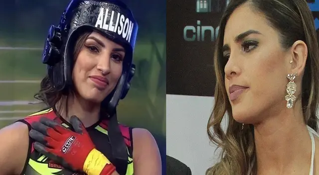 Korina Rivadeneira se molesta con Allison Pastor en vivo. Korina Rivadeneira se molesta con Allison Pastor en vivo.