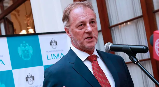 Jorge Muñoz, alcalde de Lima.