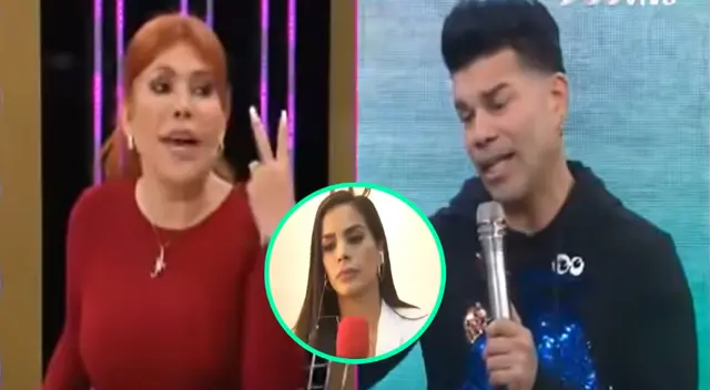 Magaly Medina se mostró indignada con la pelea de Carlos Barraza y Vanessa López, y les aconsejó a ambos poner punto final a sus problemas.
