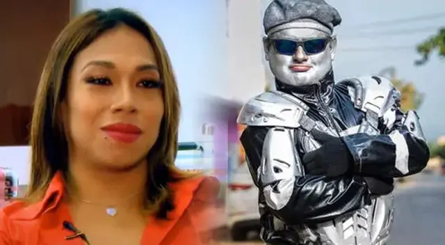 Robotín contento con la reacción de Dayanita tras conocer que niño no era su hijo en el programa de Andrea Llosa. Robotín contento con la reacción de Dayanita tras conocer que niño no era su hijo en el programa de Andrea Llosa.