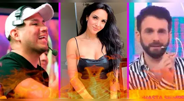 ¿Rosángela Espinoza arremetió contra su exproductor Peter Fajardo?