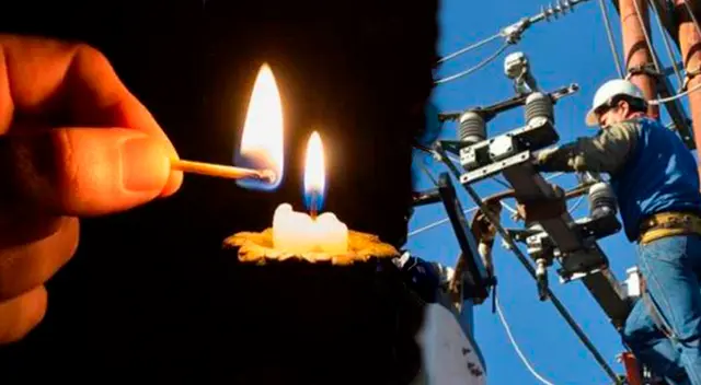 Corte de luz en distritos de Lima y callao este 15 de octubre.