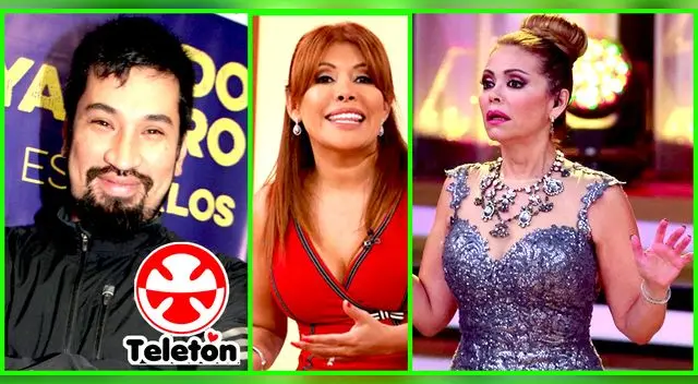 Aldo Miyashiro, como embajador de la Teletón revela que no debería existir este tipo de rivalidades entre Magaly Medina y Gisela Valcárcel. Aldo Miyashiro, como embajador de la Teletón revela que no debería existir este tipo de rivalidades entre Magaly Medina y Gisela Valcárcel.